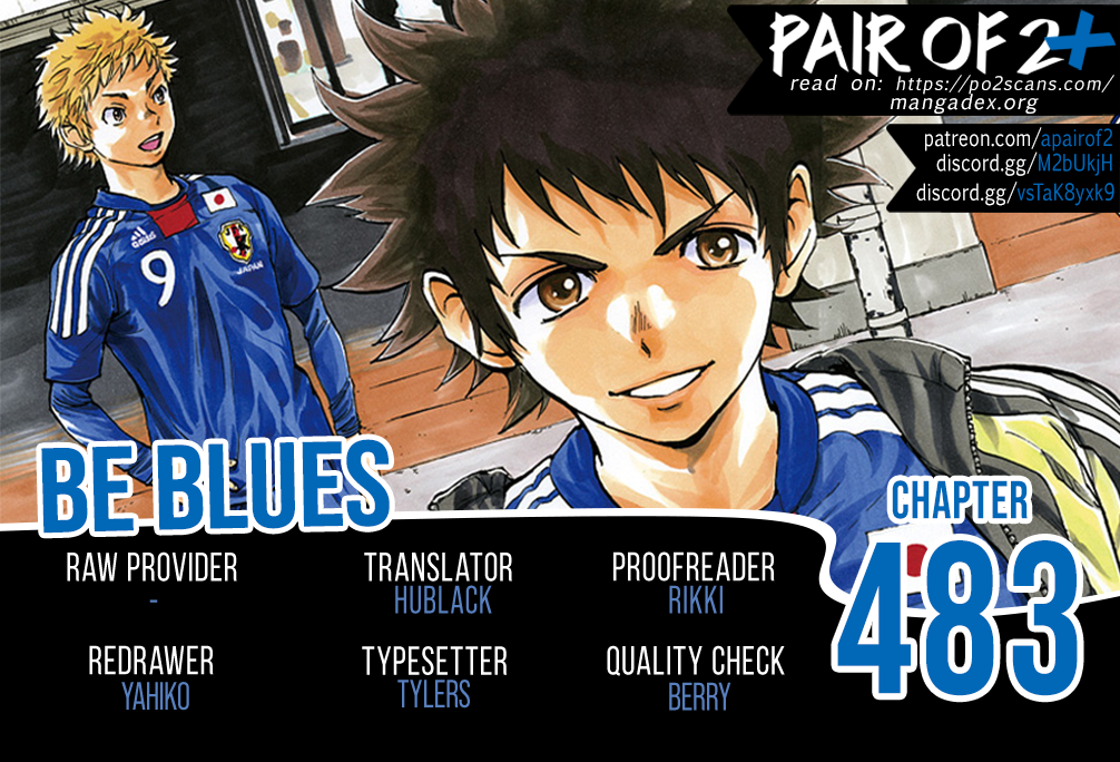 BE BLUES ~Ao ni nare~ Chapter 483 1